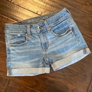 American Eagle Super Stretch Midi Shorts